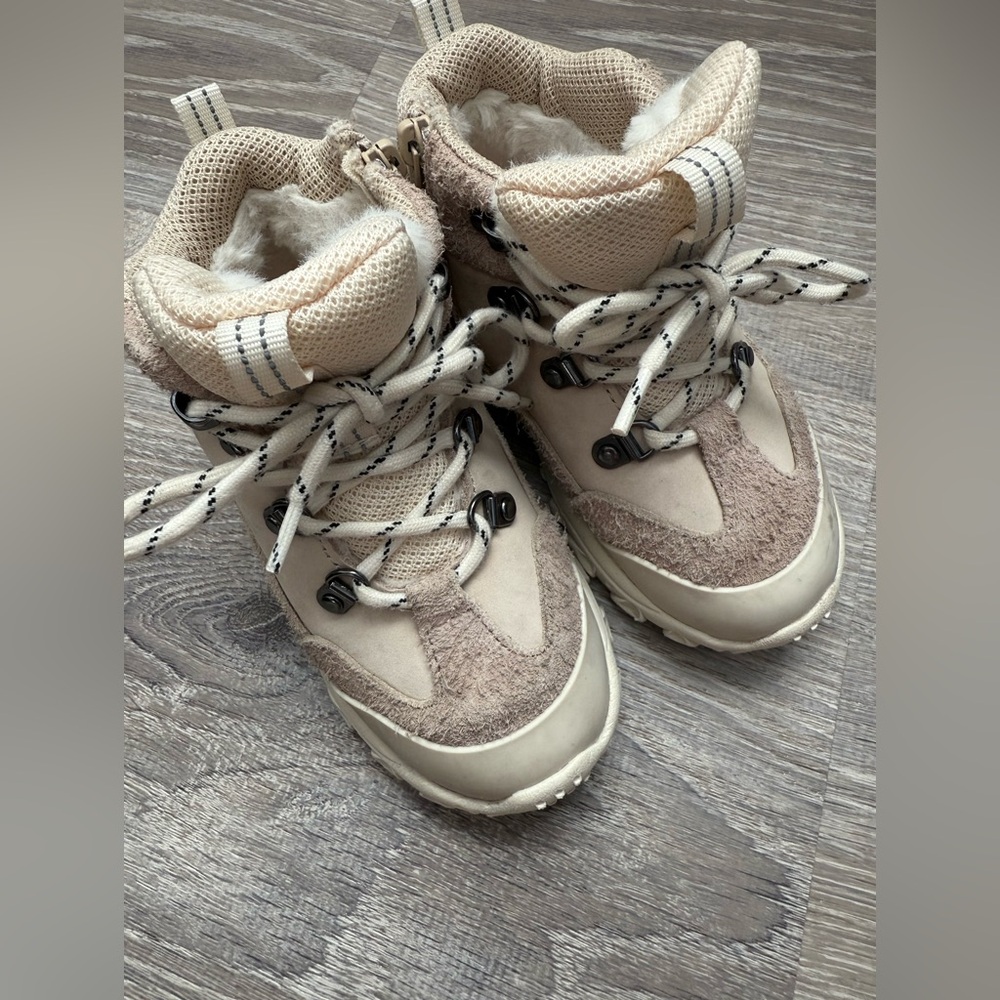 Zara Leather Hiking Boots